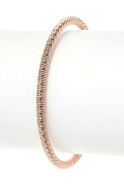 Textured Stainless Steel Adjustable Cuff Bangle