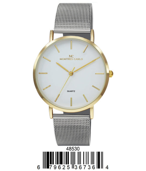 Luxe Mesh Band Watch