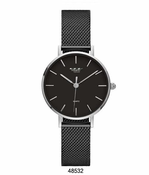 Luxe Mesh Band Watch