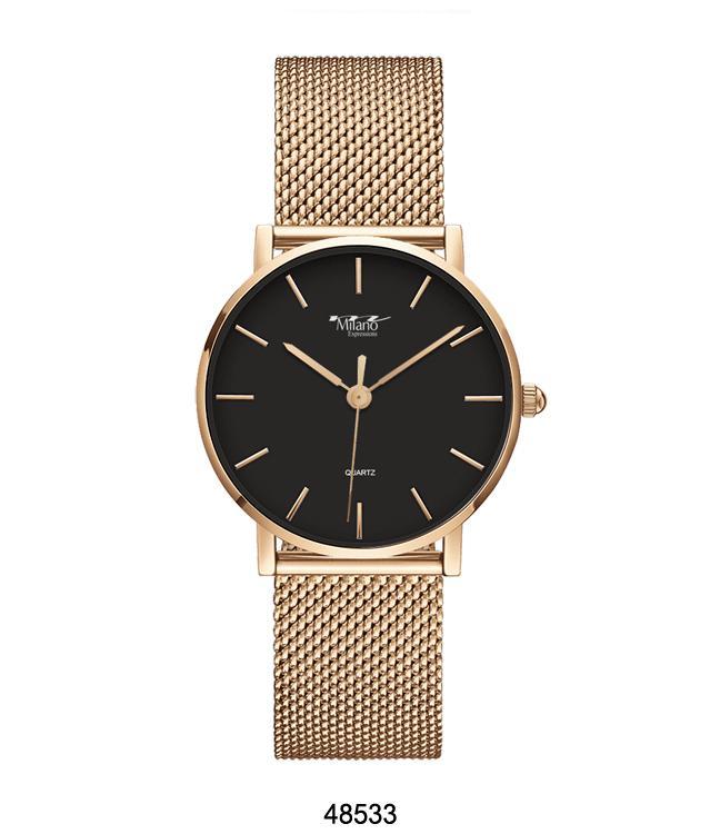 Luxe Mesh Band Watch