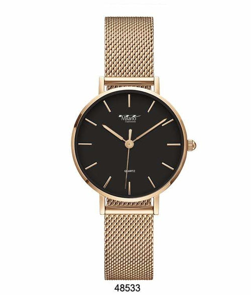 Luxe Mesh Band Watch