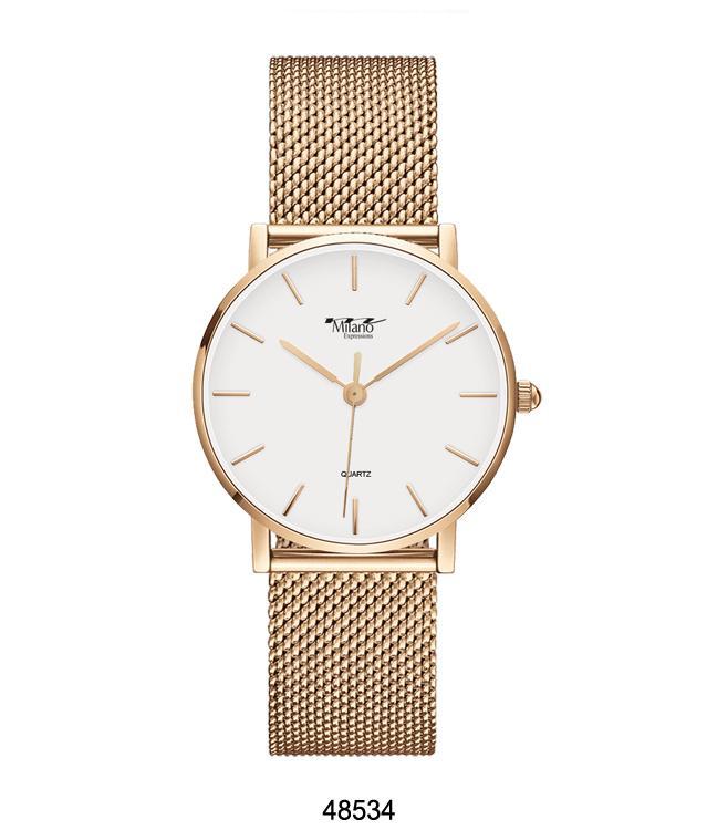 Luxe Mesh Band Watch