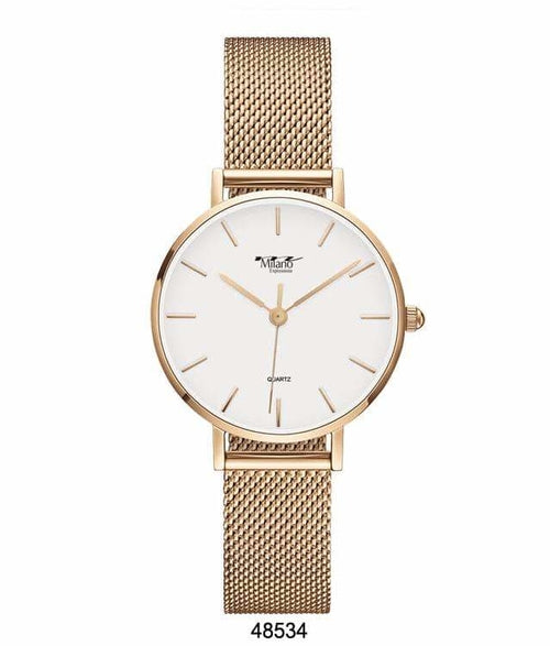 Luxe Mesh Band Watch