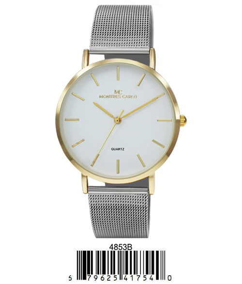 Luxe Mesh Band Watch